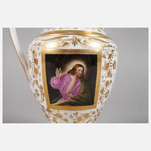 KPM Berlin Portraitkanne Friedrich Wilhelm III.