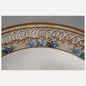 KPM Berlin Durchbruchteller "Blumenbukett"