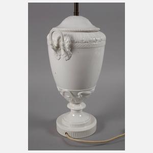 KPM Berlin "Weimarer Vase" als Lampenfuß