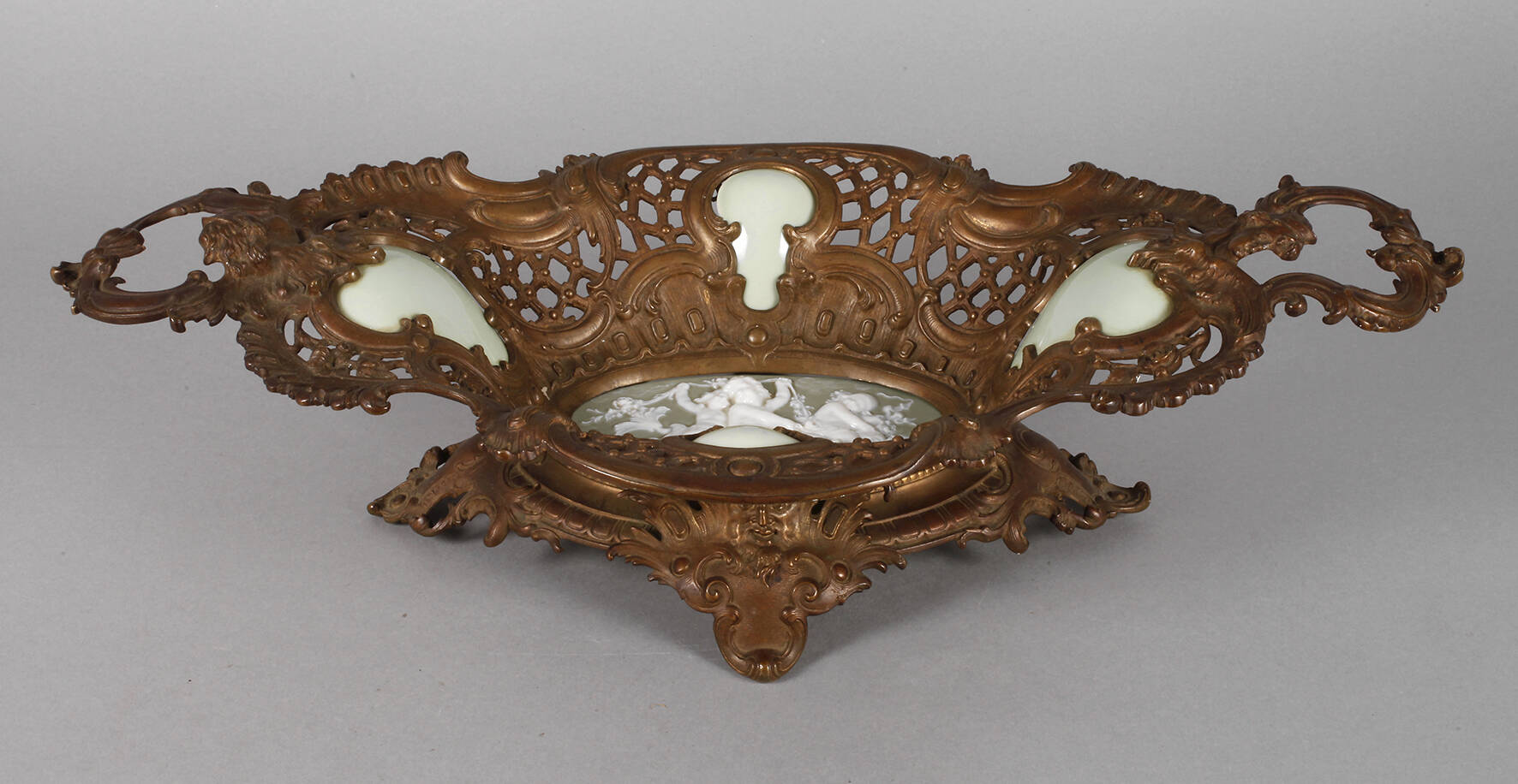 KPM Berlin Bronzeschale Historismus