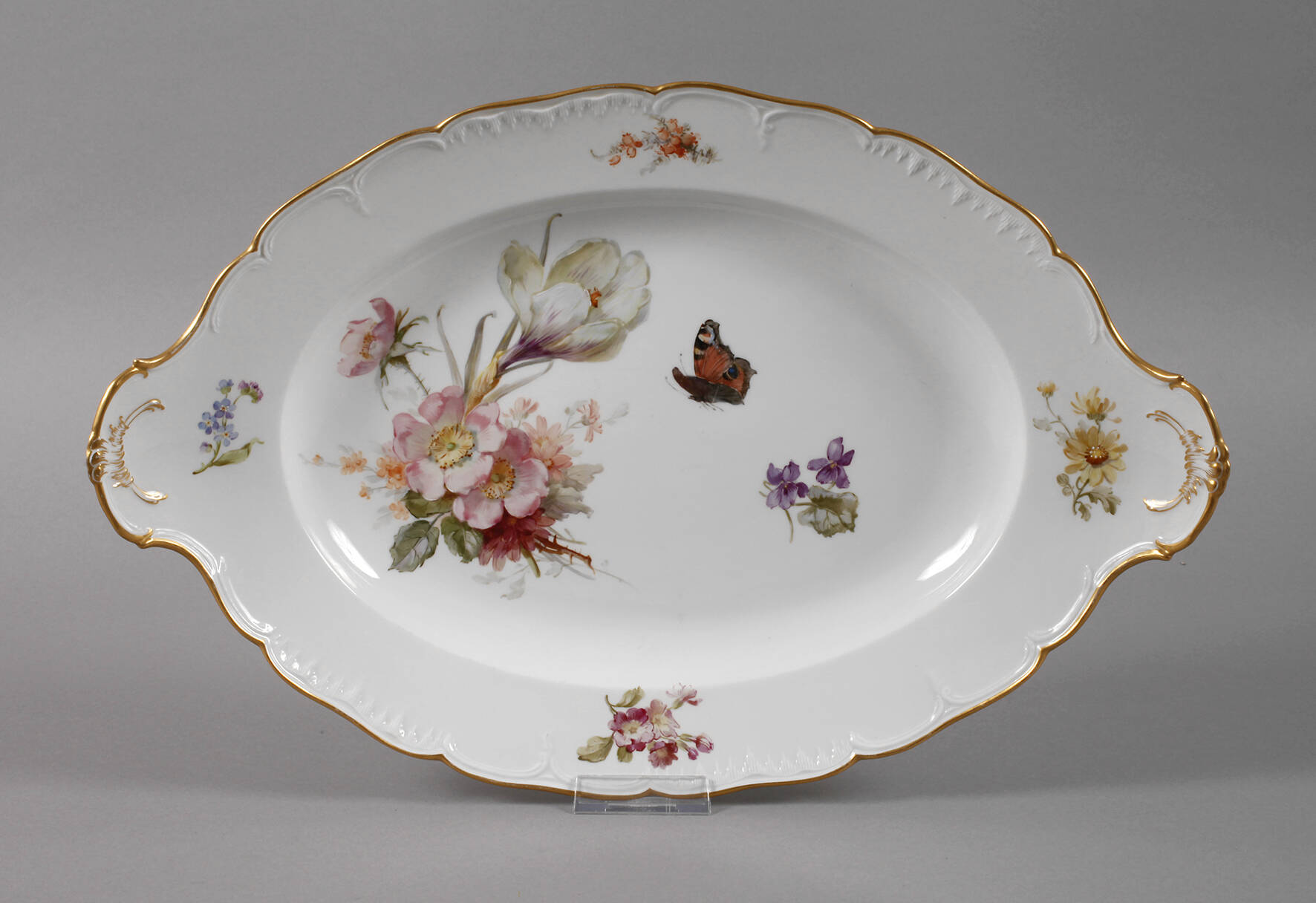 KPM Berlin Platte mit Weichmalerei