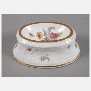 Meissen Saliere "Blumen mit Insekten