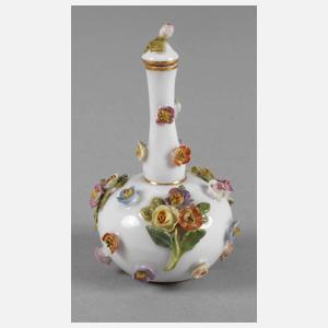 Meissen Parfumflakon mit Blütenbesatz