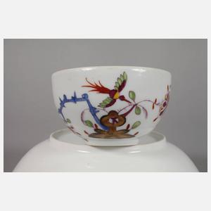 Meissen Tasse und Untertasse Marcolini-Zeit