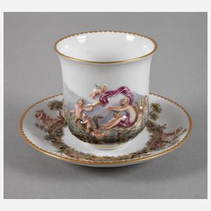 Meissen Tasse im Capodimonte-Stil