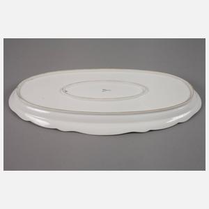 Meissen Fischplatte Zwiebelmusterdekor