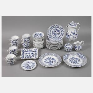 Meissen Kaffeeservice "Zwiebelmuster"