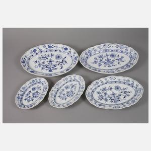Meissen großes Speiseservice "Zwiebelmuster"