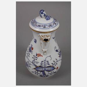 Meissen Kaffeeservice "Zwiebelmuster, schattiert"