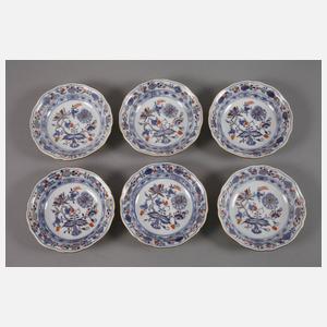 Meissen Speiseservice "Zwiebelmuster, schattiert"