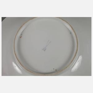 Meissen Prunkschale Blumenmalerei