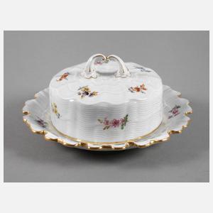 Meissen Butterdose aus dem Schwanenservice