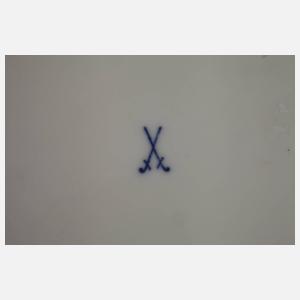 Meissen Teller Weichmalerei