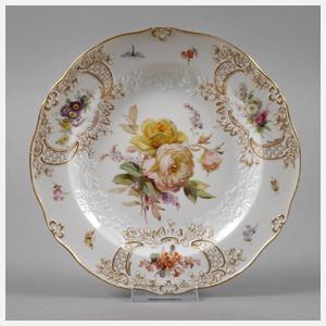 Meissen Teller Weichmalerei