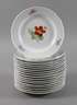 Meissen siebzehn Speiseteller "Blume 1"