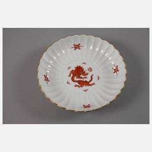 Meissen drei Teile mit Drachendekor