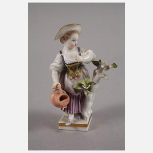 Meissen Gärtnerkind mit Gießkanne
