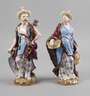 Meissen Paar Volkstypenfiguren