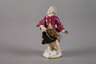 Meissen verkleidete Amorette mit Dreispitz