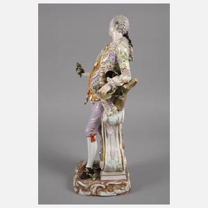 Meissen Paar große Gärtnerfiguren