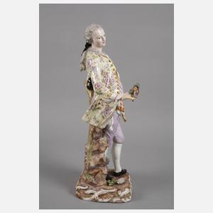 Meissen Paar große Gärtnerfiguren