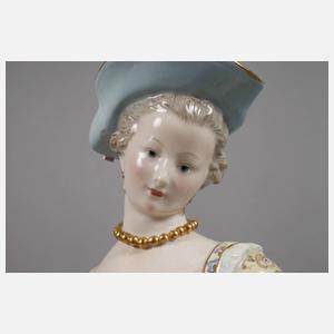 Meissen Paar große Gärtnerfiguren