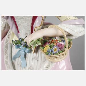 Meissen Paar große Gärtnerfiguren