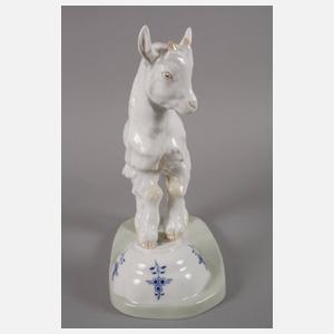 Meissen "Ziegenbock auf Napf, groß"