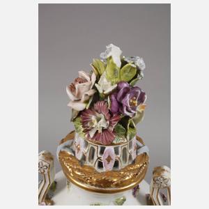 Potschappel Paar Potpourri-Vasen