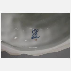 Potschappel Affe mit Apfel