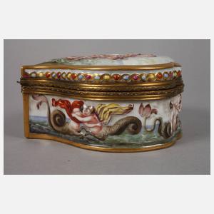 Richard Ginori Deckeldose im Capodimonte-Stil