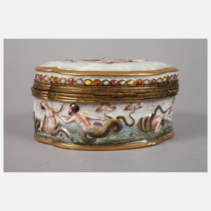 Richard Ginori Deckeldose im Capodimonte-Stil