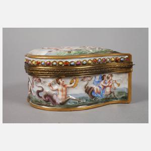 Richard Ginori Deckeldose im Capodimonte-Stil