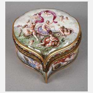 Richard Ginori Deckeldose im Capodimonte-Stil