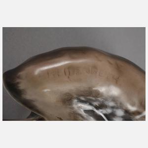 Rosenthal "Liegendes Rehkitz"