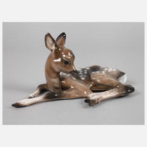 Rosenthal "Liegendes Rehkitz"