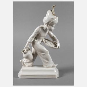 Schwarzburger Werkstätten "Mohr mit Fischtablett und Krug"