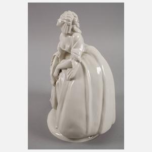 Schwarzburger Werkstätten "Dame mit Strumpfband"