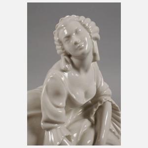 Schwarzburger Werkstätten "Dame mit Strumpfband"