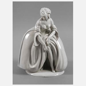 Schwarzburger Werkstätten "Dame mit Strumpfband"