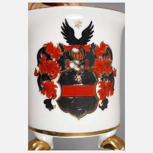 Kaffeeservice mit Adelswappen