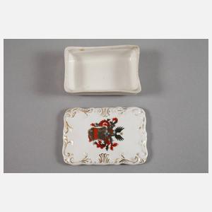 Kaffeeservice mit Adelswappen