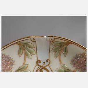 Mokkatasse mit Emaillemalerei