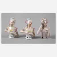 Drei Teepuppenbüsten111