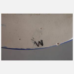 Großer Fayenceteller