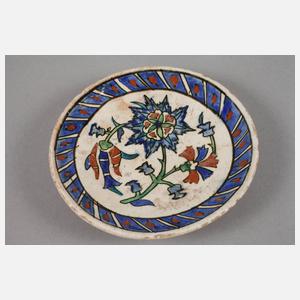 Iznik kleiner Blütenteller