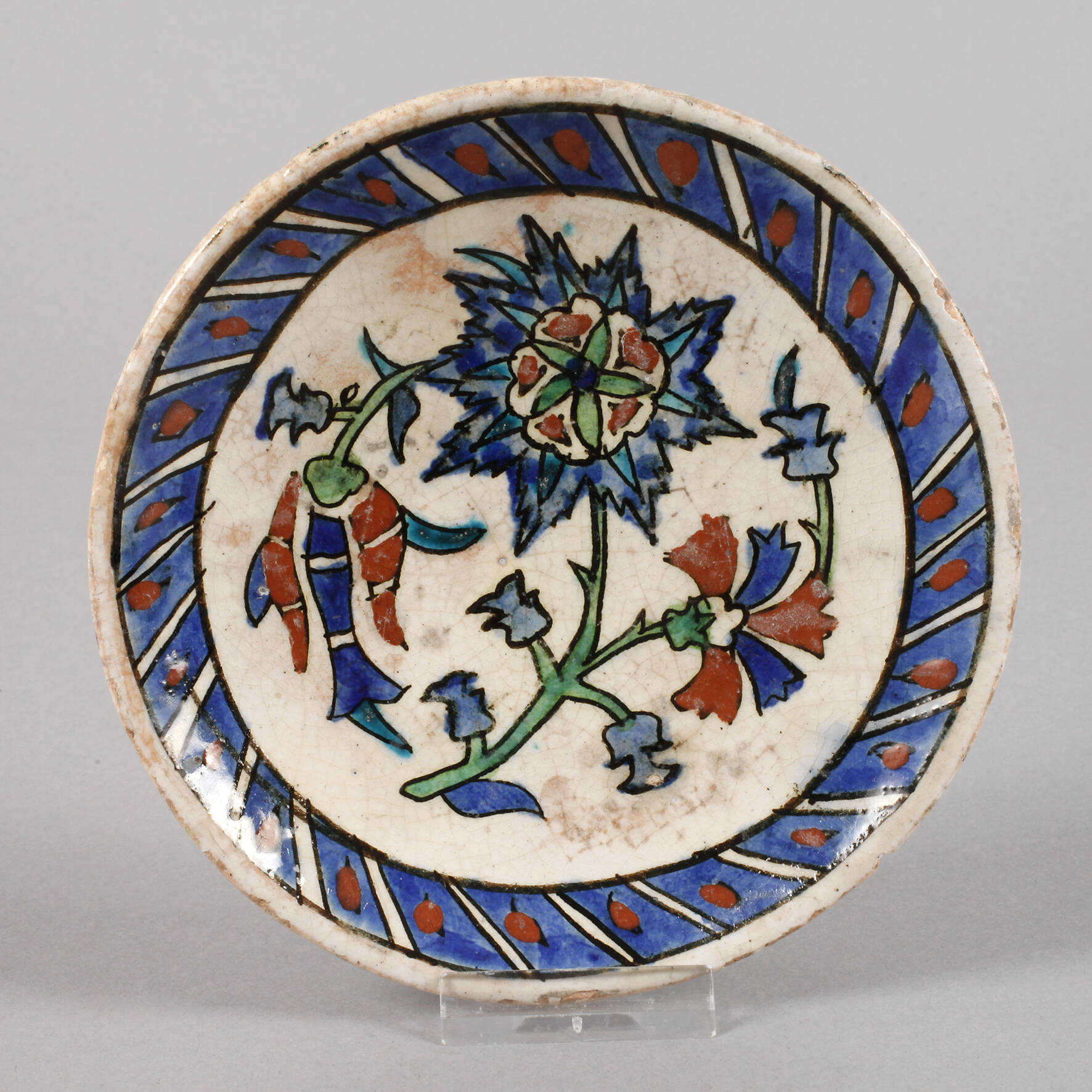 Iznik kleiner Blütenteller