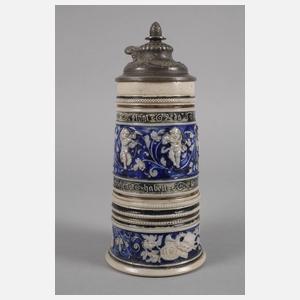 Bierkrug mit Spieluhr Historismus