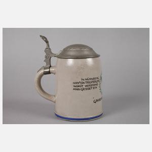 Bierkrug "Nürnberger Trichter"