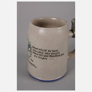 Bierkrug "Nürnberger Trichter"